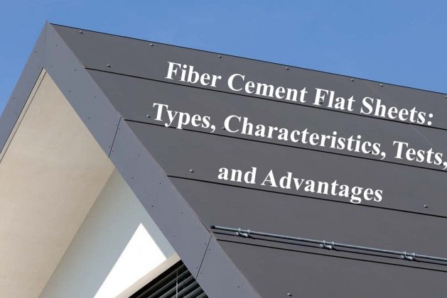 Fiber Cement Flat Sheets: Types, Characteristics, Tests, and Advantages